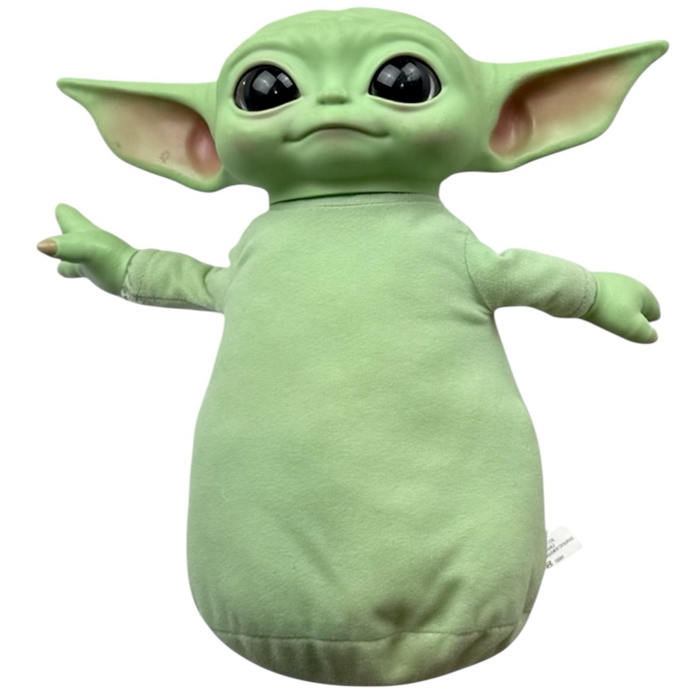 Star Wars‎ Mattel 2019 Grogu Baby Yoda Plush Green GWD85 14” Soft Doll